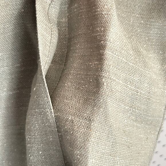 Eileen Fisher Linen Silk Blazer M Sage Green Jacket Coastal Boho Lagenlook - Picture 4 of 7